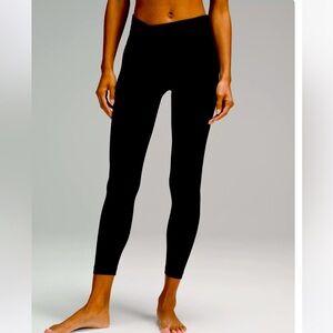 Lululemon Align Asymmetrical Leggings 25” Black 6